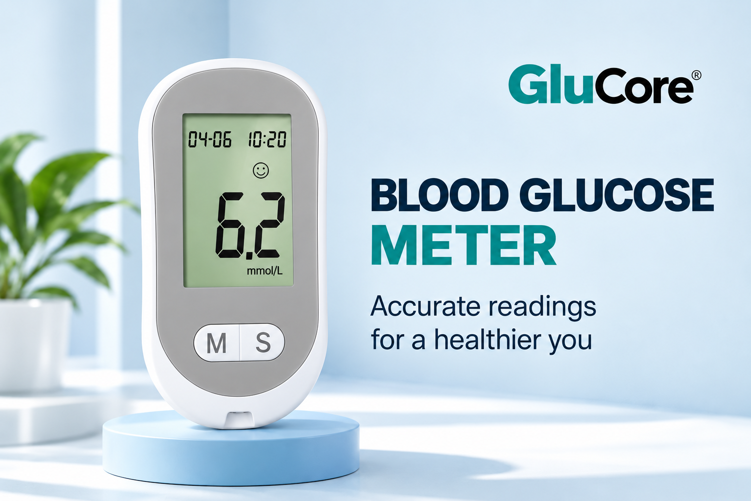 GluCore™ Smart Health Monitor