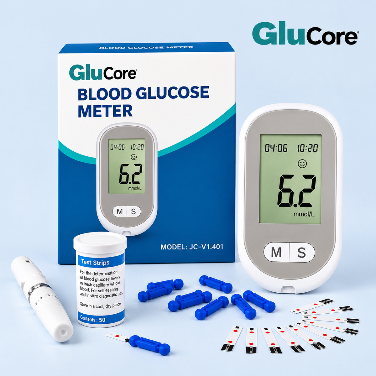 GluCore™ Smart Health Monitor